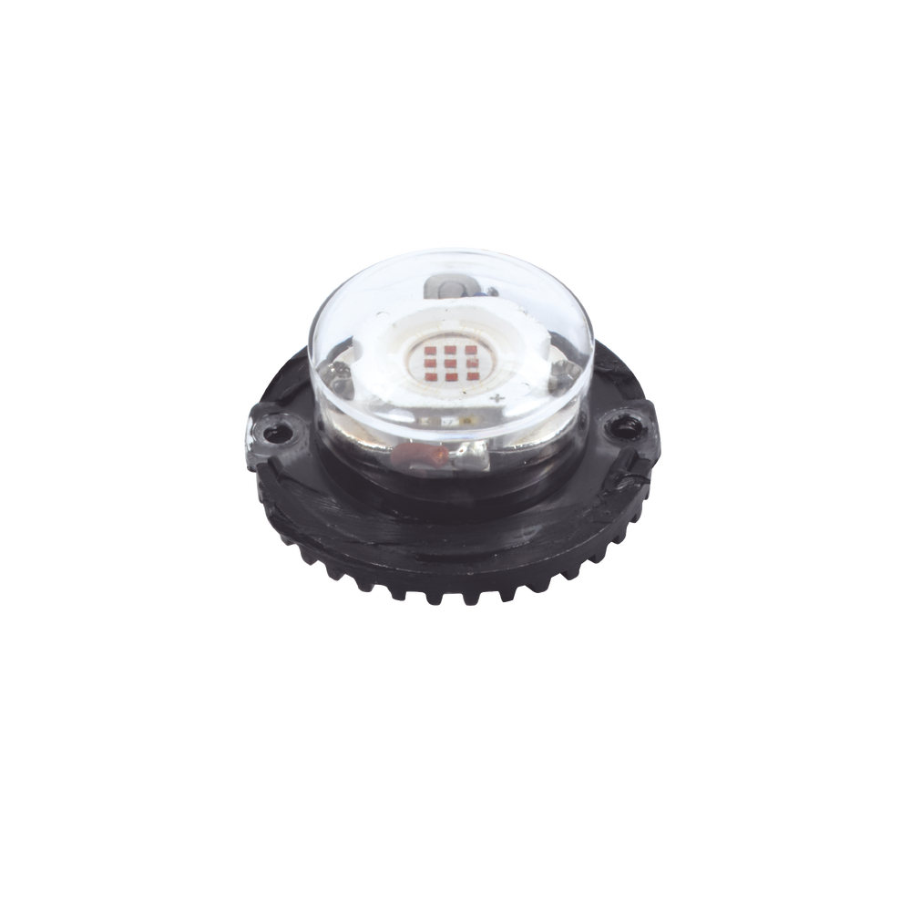 Estrobo Oculto de 1 LED de 10W, Ideal para Vehículos Encubierto, Color Rojo