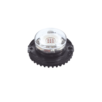 Estrobo Oculto de 1 LED de 10W, Ideal para Vehículos Encubierto, Color Rojo