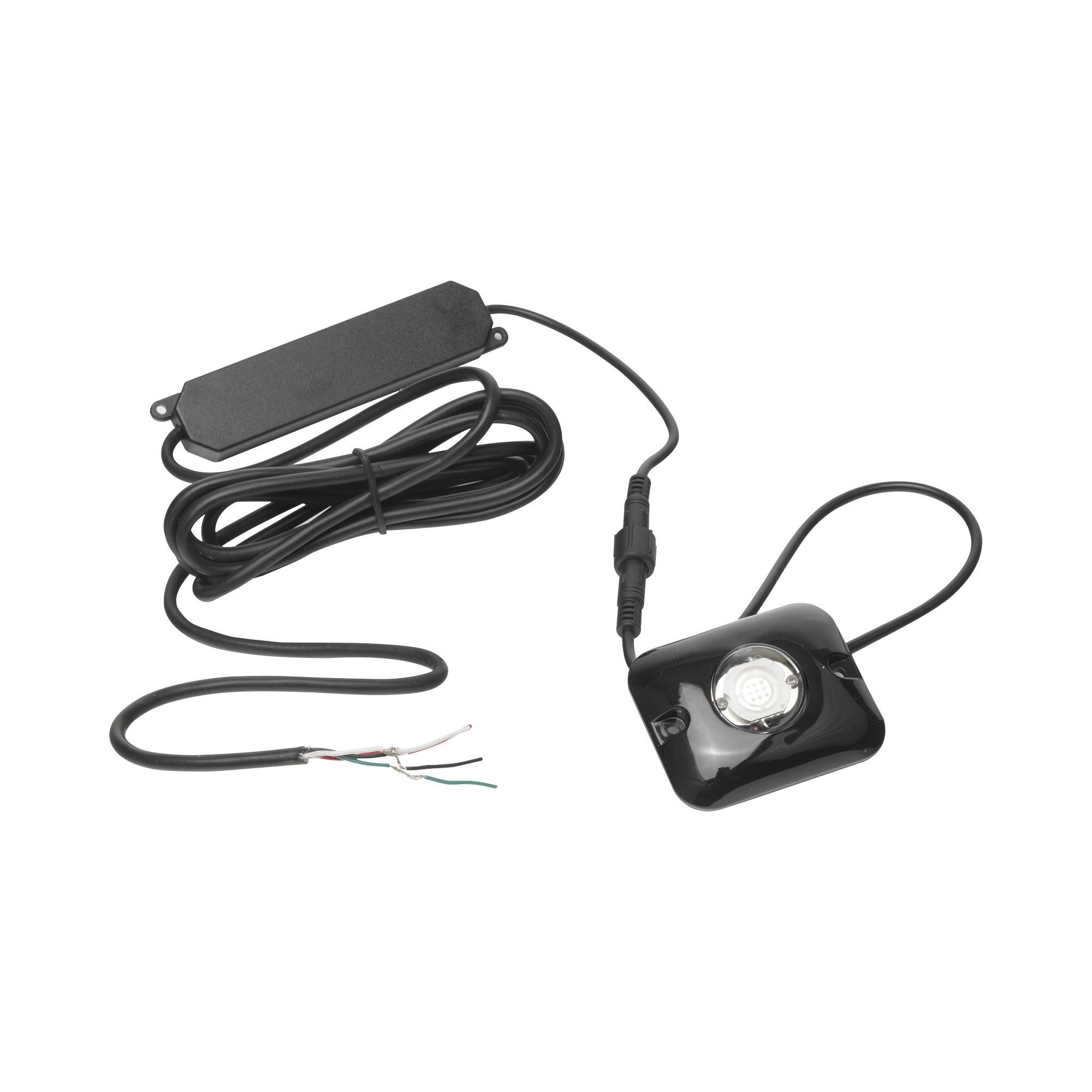 Estrobo Oculto de 1 LED de 10W, Ideal para Vehículos Encubierto, Color Rojo