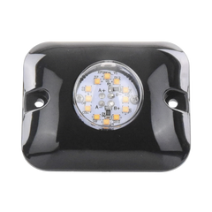 Luz Oculta Ultra Brillante con 12 LED, Color Claro