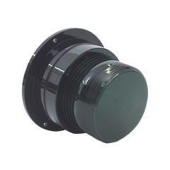 Burbuja Brillante de Larga Vida Útil, con 8 LEDs Color Verde, Domo Verde, 12Vcd