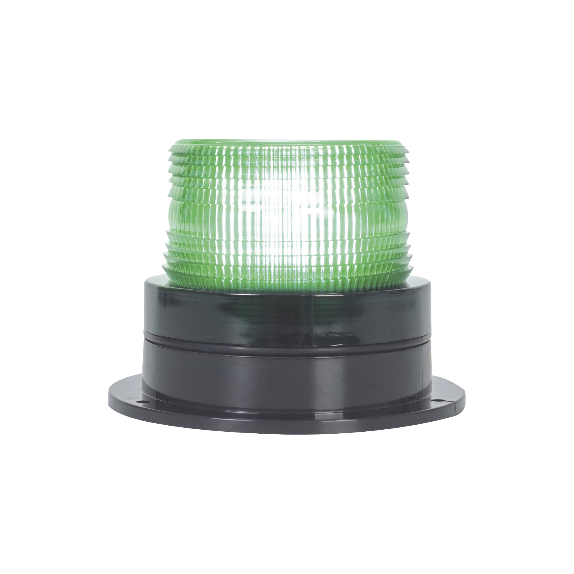 Burbuja Brillante de Larga Vida Útil, con 8 LEDs Color Verde, Domo Verde, 12Vcd