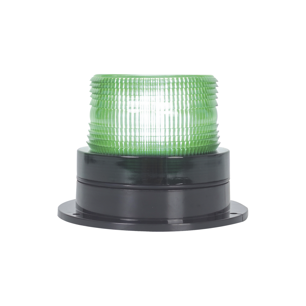 Burbuja Brillante de Larga Vida Útil, con 8 LEDs Color Verde, Domo Verde, 12Vcd