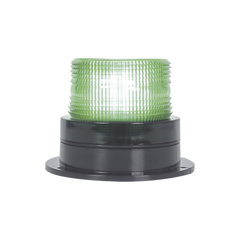 Burbuja Brillante de Larga Vida Útil, con 8 LEDs Color Verde, Domo Verde, 110 Vca
