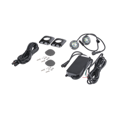 Estrobos Ocultos de 6 LED, Color Rojo/Azul, Ideales para Vehículos Encubierto