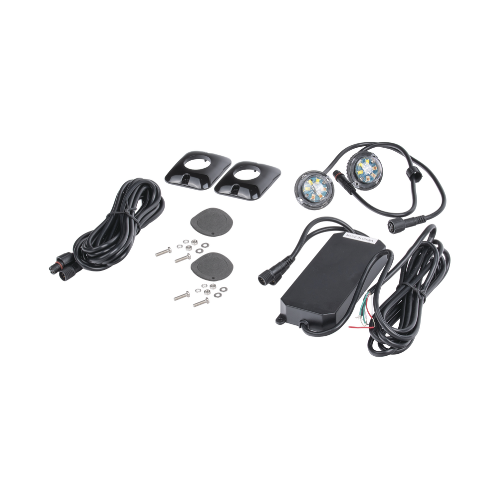 Estrobos Ocultos de 6 LED, Color Claro