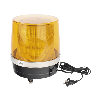 Burbuja Brillante de Larga Vida Útil, Con 150 LEDs, Color Ambar, Domo Ambar, 110 Vca
