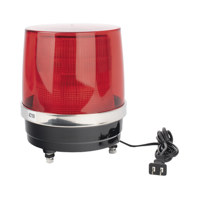 Burbuja Brillante de Larga Vida Útil, Con 150 LEDs, Color Rojo, Domo Rojo, 110 Vca