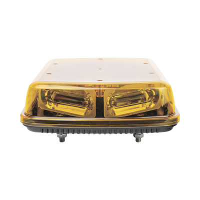 Mini Barra  con 18 Poderosos LEDs, Color Ámbar Con Montaje Fijo de Tornillos