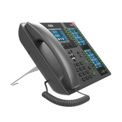 Teléfono IP ideal para recepción hasta 20 líneas SIP, PoE, 106 botones DSS, Bluetooth integrado para diademas, puertos Gigabit, soporta recepción video