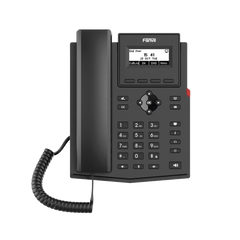 Teléfono IP / 2 Líneas SIP / Pantalla LCD 2.3" 132x64 / Audio HD G.722 y Opus / Conferencia 6 Vías / PoE 802.3af / Puertos Ethernet Duales 10/100 / Soporte EHS