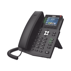Teléfono IP / 6 Líneas SIP / Pantalla LCD a Color 2.8" / Audio HD G.722 y Opus / Conferencia 3 Vías / Puertos Gigabit / PoE 802.3af / OpenVPN / IPv6