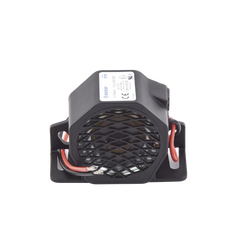 Alarma de reversa vehicular, 12-24 Vcc, 107 dBA