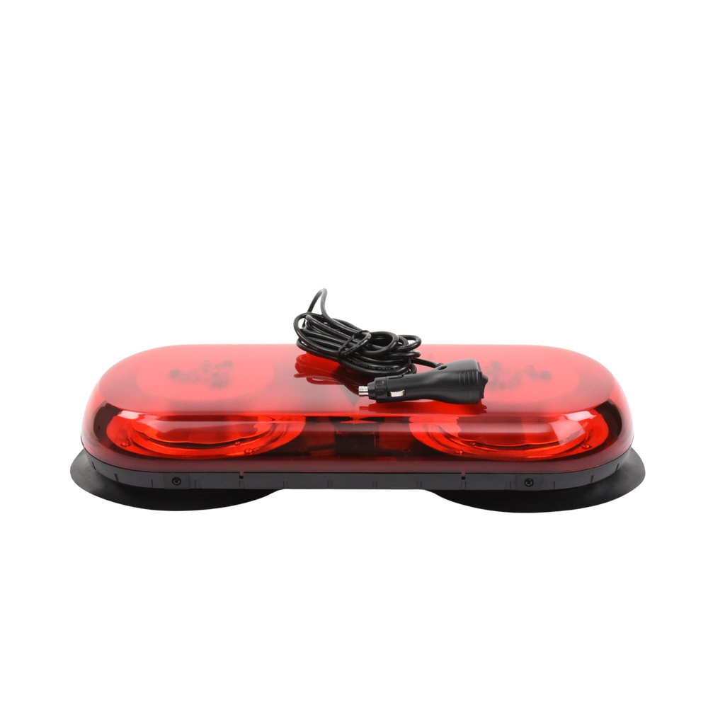 Mini Barra de Luces Serie X606S, con 18 LED, Color Rojo, Montaje Succión e Imán
