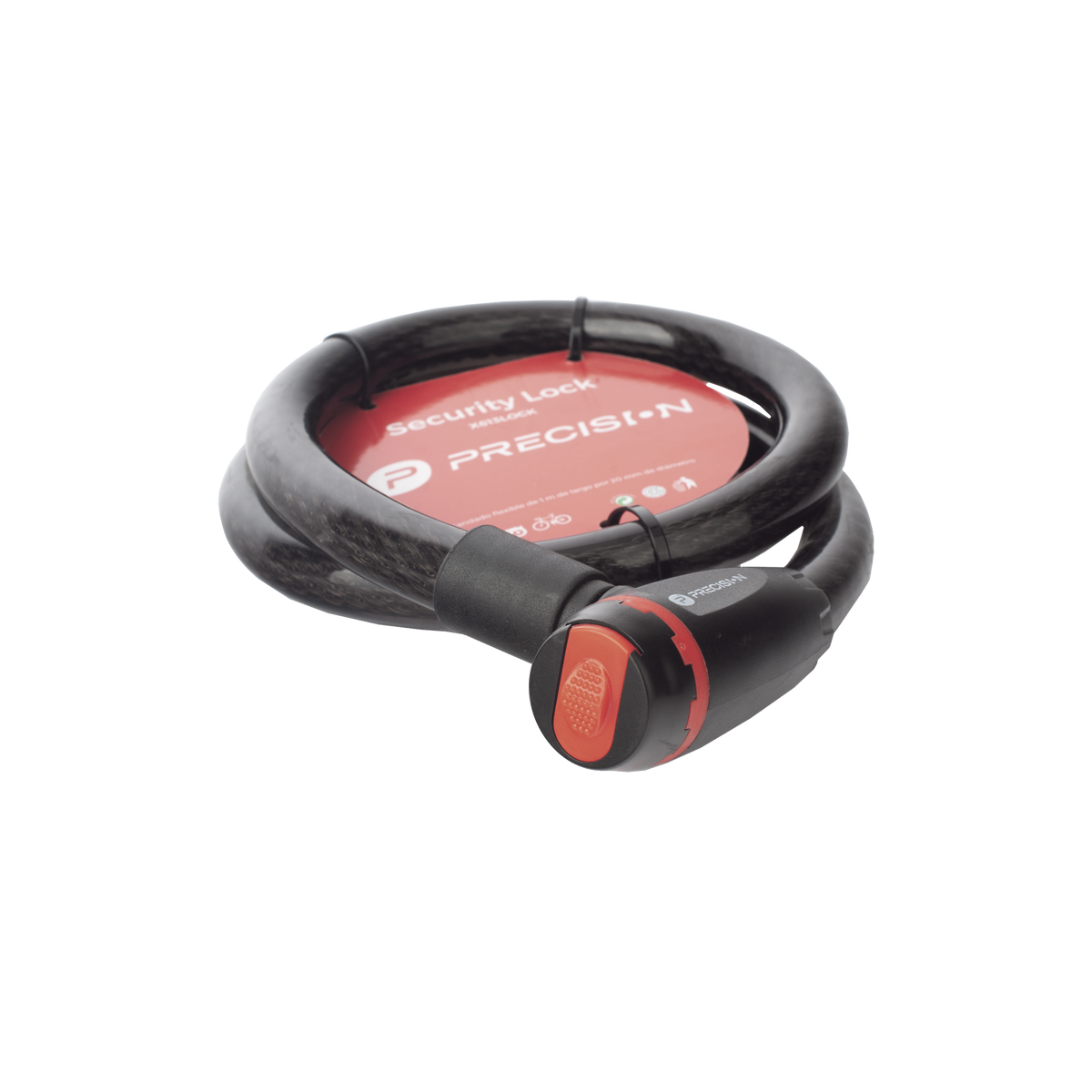 Candado para Bicicleta, Moto o similar de 20 x 1000 mm Cierre por Llave.