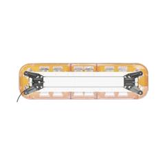 Barra de luces de 47" con 88 LEDs de alta potencia, color ámbar, ideal para equipar unidades de seguridad privada, minería e industria
