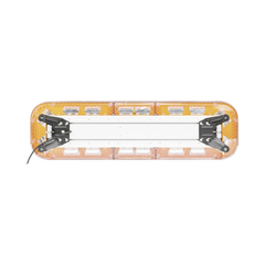 Barra de luces de 47" con 88 LEDs de alta potencia, color ámbar, ideal para equipar unidades de seguridad privada, minería e industria