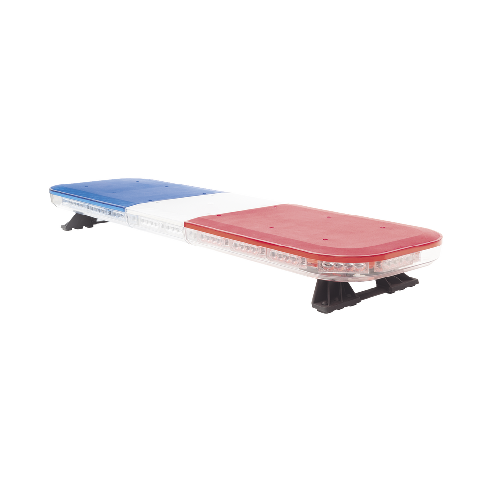 Barra de luces de 47" rojo/azul, 88 LED, con control de tráfico en color rojo/azul, ideal para equipar unidades de seguridad pública