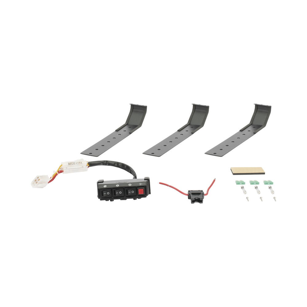 Barra de luces LED de 47" con 88 LEDs de alta potencia, color rojo, ideal para equipar ambulancias y unidades de bomberos