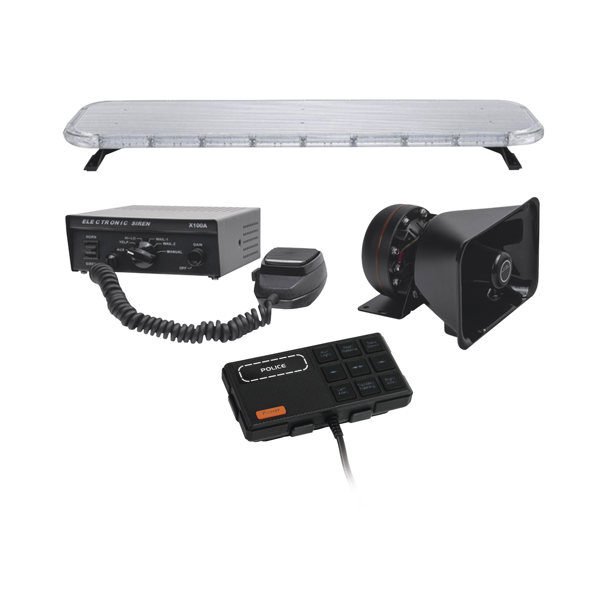 Kit básico para equipamiento de unidades de Seguridad Pública