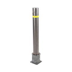 Bolardo Desmontable de Acero Inoxidable  de 900 mm de Altura /  Ideal para aplicaciones de delimitaciones vehiculares y peatonales
