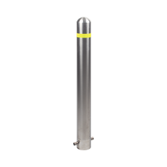 Bolardo Fijo de Acero Inoxidable de 900 mm de Altura