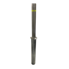 Bolardo retráctil de Acero Inoxidable de 900 mm de Altura / Ideales para delimitación vehicular y peatonal