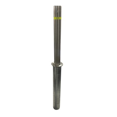 Bolardo retráctil de Acero Inoxidable de 900 mm de Altura / Ideales para delimitación vehicular y peatonal
