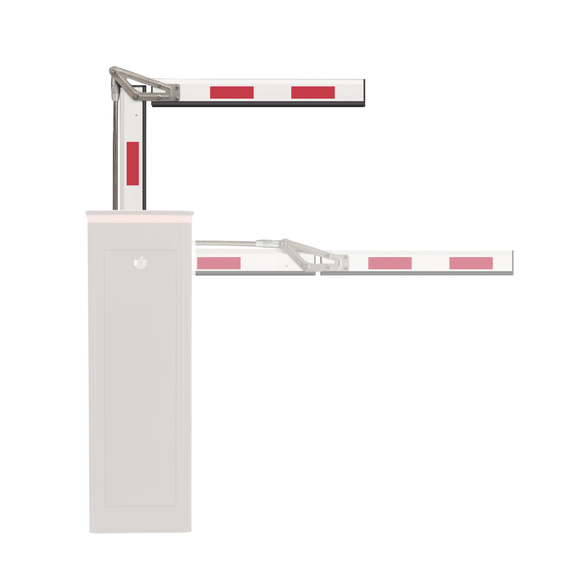 Brazo Articulado de 4 Metros Para Barreras XBF-4003-R y XBF-4003-L