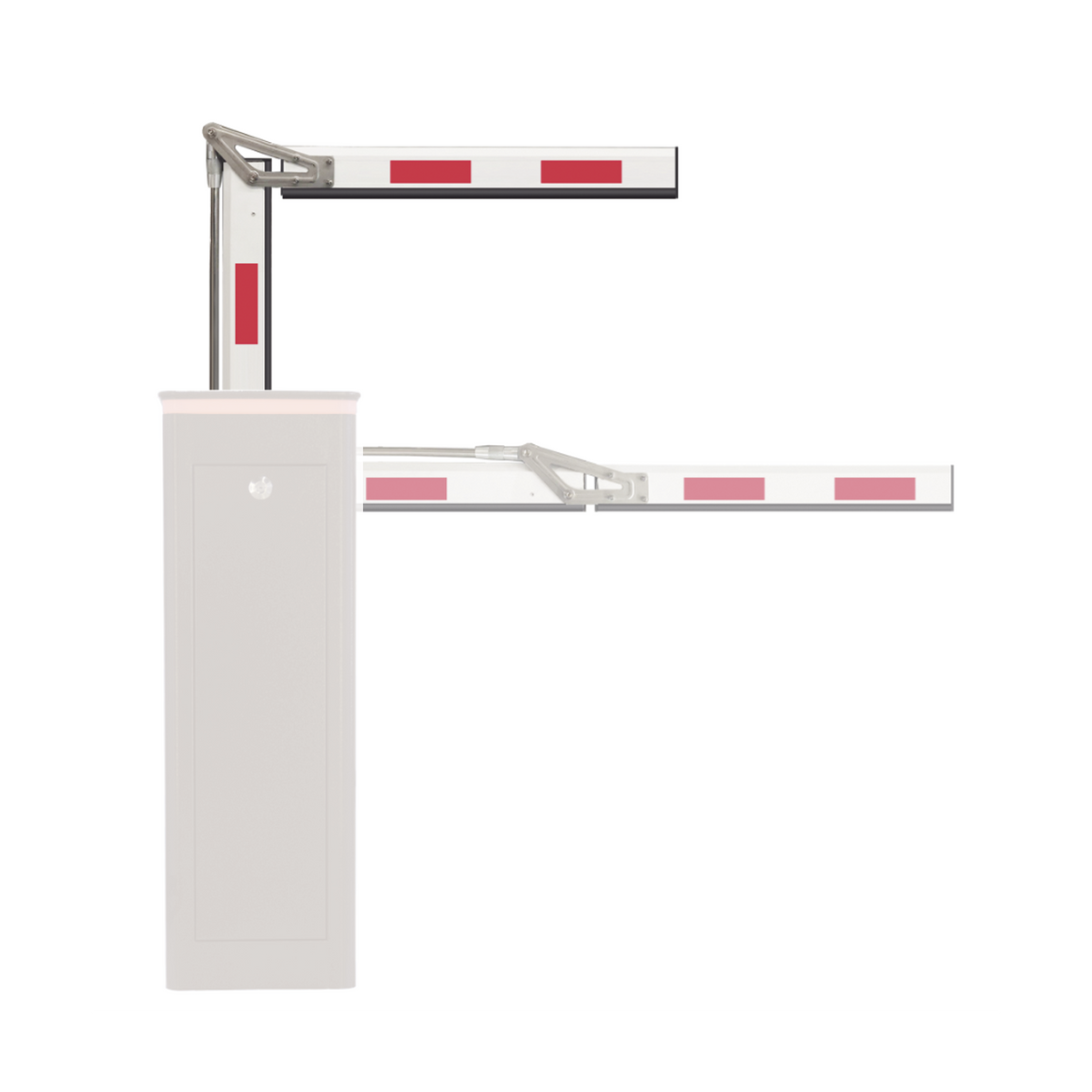 Brazo Articulado de 4 Metros Para Barreras XBF-4003-R y XBF-4003-L