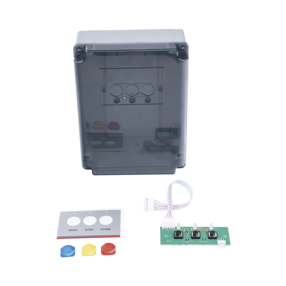 Refacción para barreras XBS y XBF AccessPRO Industrial / Caja de plástico con botonera para cuadro de mando