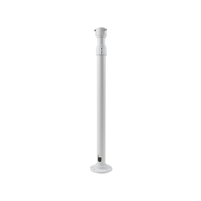 Montaje de techo telescópico tipo tubo para PTZ Hikvision, largo 60 cm - 120 cm