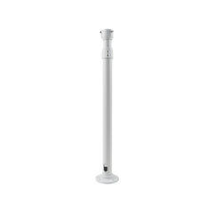 Montaje de techo telescópico tipo tubo para PTZ Hikvision, largo 60 cm - 120 cm