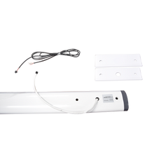 Mástil recto iluminación LED  ROJO/VERDE de 5 metros compatible con barreras Industrial By AccessPRO