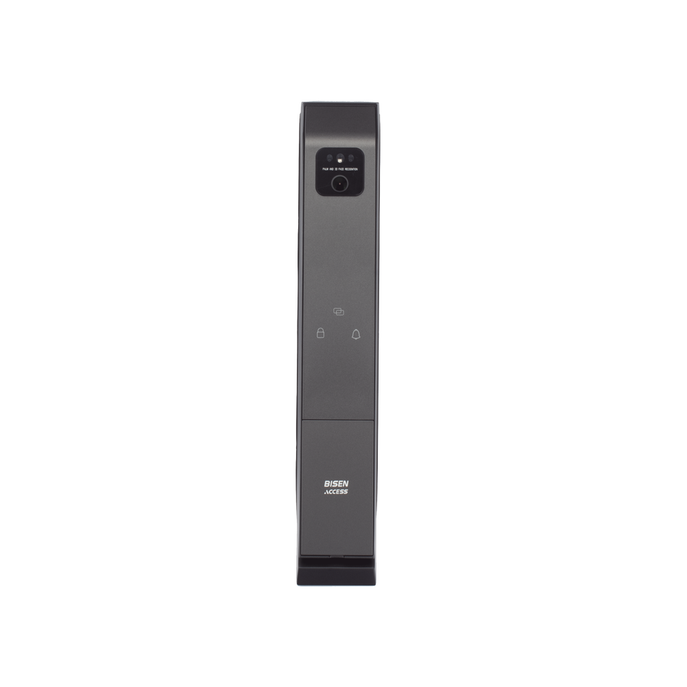Cerradura Autónoma Inteligente / Autentificación Biométrica de Rostro y Palma / Teclado Para Acceso con Código PIN / Control Mediante APP / Batería de Larga Duración Recargable
