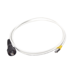 Patch Cord Reforzado Industrial (Ruggedized), Cat6A Blindado S/FTP, CM/LS0H, 1.52 Metros (5 Pies)