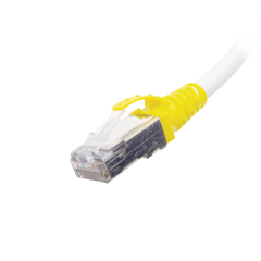 Patch Cord Reforzado Industrial (Ruggedized), Cat6A Blindado S/FTP, CM/LS0H, 2.13 Metros (7 Pies)