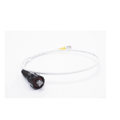 (XC6A-S10-B05) Patch Cord RJ45 Cat6A S/FTP T568A/B CM/LS0H1 Blanco Amarillo 3.05 Metros (10 Pies)