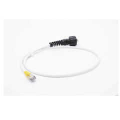 (XC6A-S10-B05) Patch Cord RJ45 Cat6A S/FTP T568A/B CM/LS0H1 Blanco Amarillo 3.05 Metros (10 Pies)