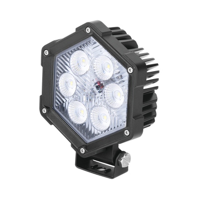 Luz de Trabajo Ultra brillante, 6 Led, 2200 Lumenes, 30 watts, 12-24 Vcc