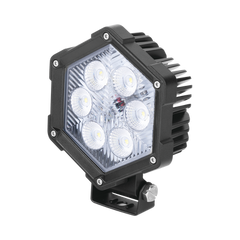 Luz de Trabajo Ultra brillante, 6 Led, 2200 Lumenes, 30 watts, 12-24 Vcc