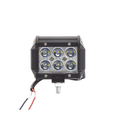 Luz de Trabajo de 6 LED, 1500 Lúmenes, 9 Watts, 10-30 Vcc, IP67, 4 pulgadas