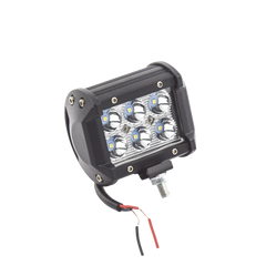 Luz de Trabajo de 6 LED, 1500 Lúmenes, 9 Watts, 10-30 Vcc, IP67, 4 pulgadas