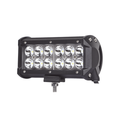 Barra de Luz de 12 LED, 1500 Lúmenes, 18 watts, 10-30 Vcc, IP67, 6.5 pulgadas