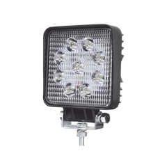 Luz de trabajo de 9 LED , 2300 Lúmenes, 27 Watts, 10-30 Vcc, IP67