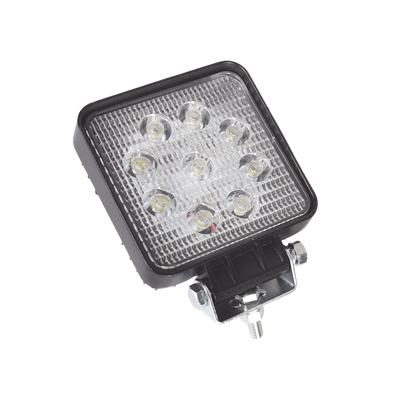 Luz de trabajo de 9 LED , 2300 Lúmenes, 27 Watts, 10-30 Vcc, IP67