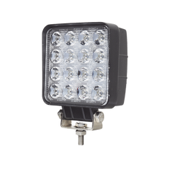 Luz de trabajo de 16 LED, 4000 Lumenes, 48 Watts, 10-30 Vcc, IP67