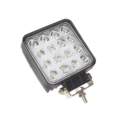 Luz de trabajo de 16 LED, 4000 Lumenes, 48 Watts, 10-30 Vcc, IP67