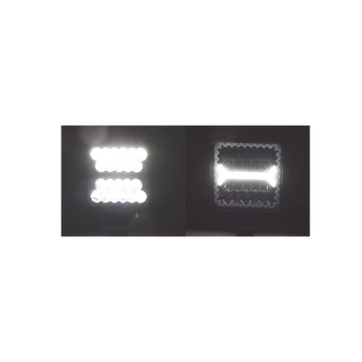 Luz de Trabajo de 40 LED, 5600 Lúmenes, 66 Watts, 10-30 Vcc, IP67