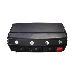 Switch de 4 interruptores para Encendido/Apagado y Control de patrones de destello